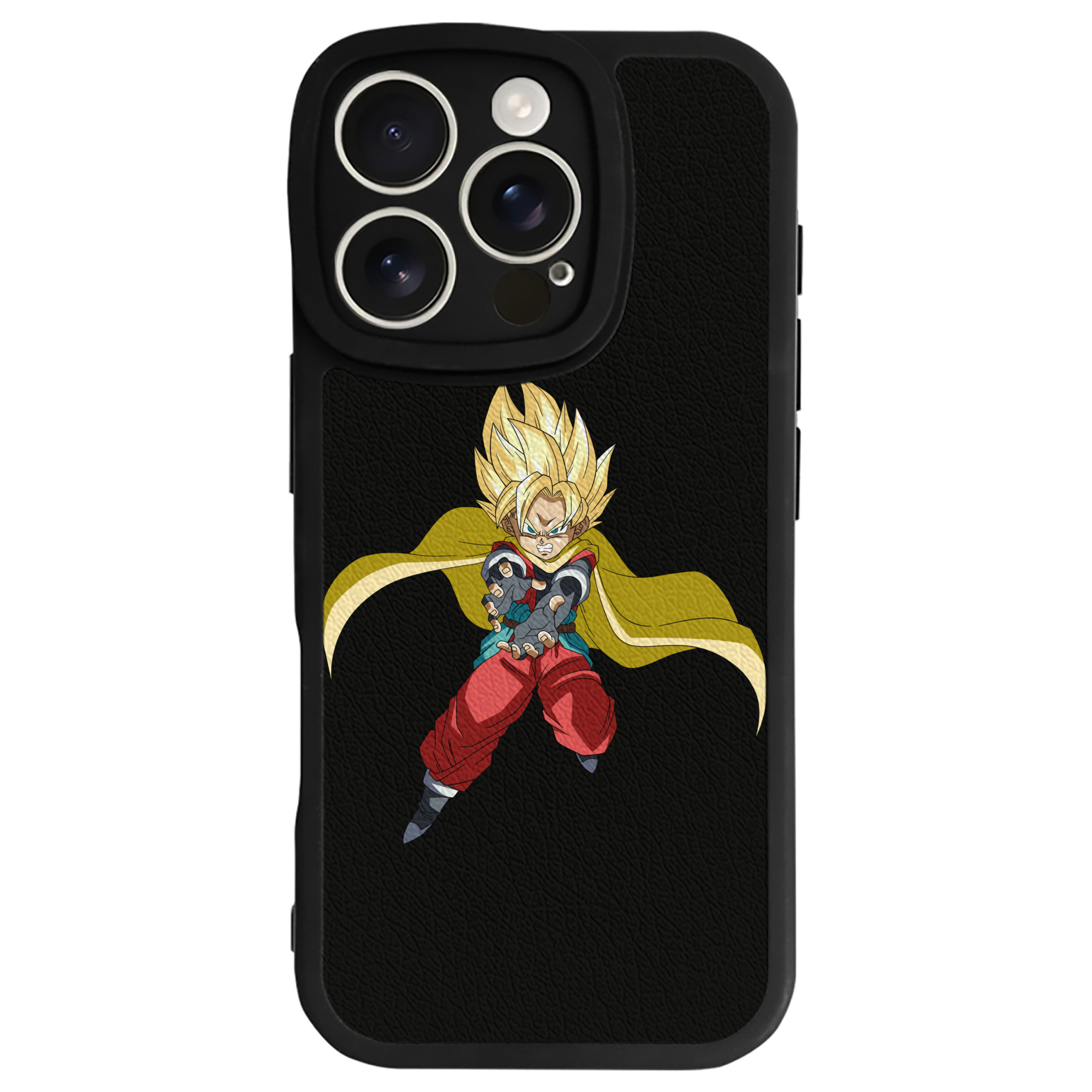 （画像用） ドラゴンボール DRAGON BALL 【iPhone 16シリーズ対応】シリコンスマホケース（レザー調） 材質：シリコン